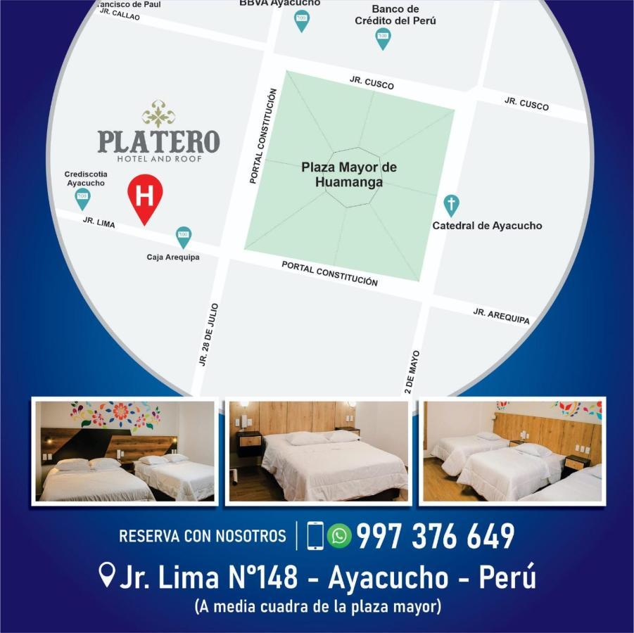 Platero Hotel Ayacucho Exterior foto